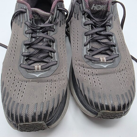 Hoka One One Clifton Mens Size 11 Gray Running Shoes Athletic Walking Casual - Picture 10 of 13